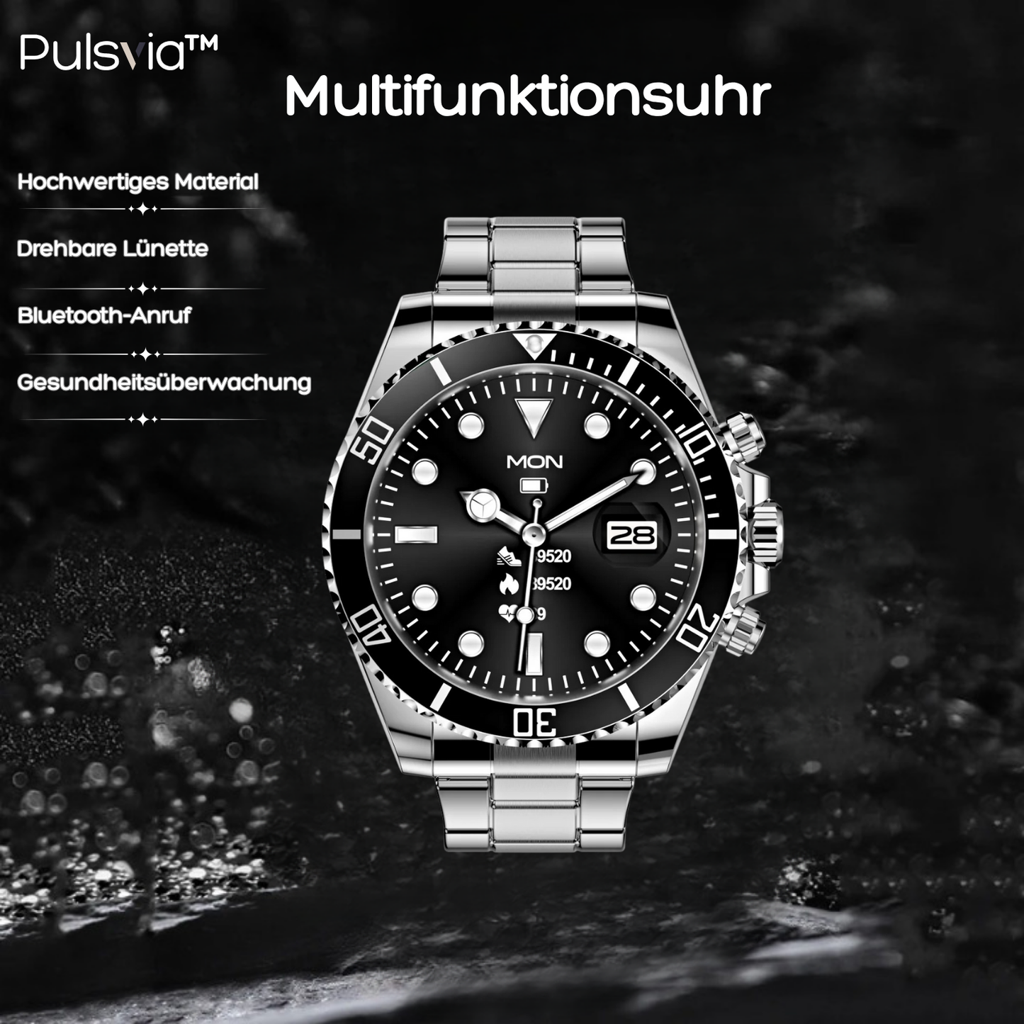 Pulsvia™ - Smartwatch Zeitron