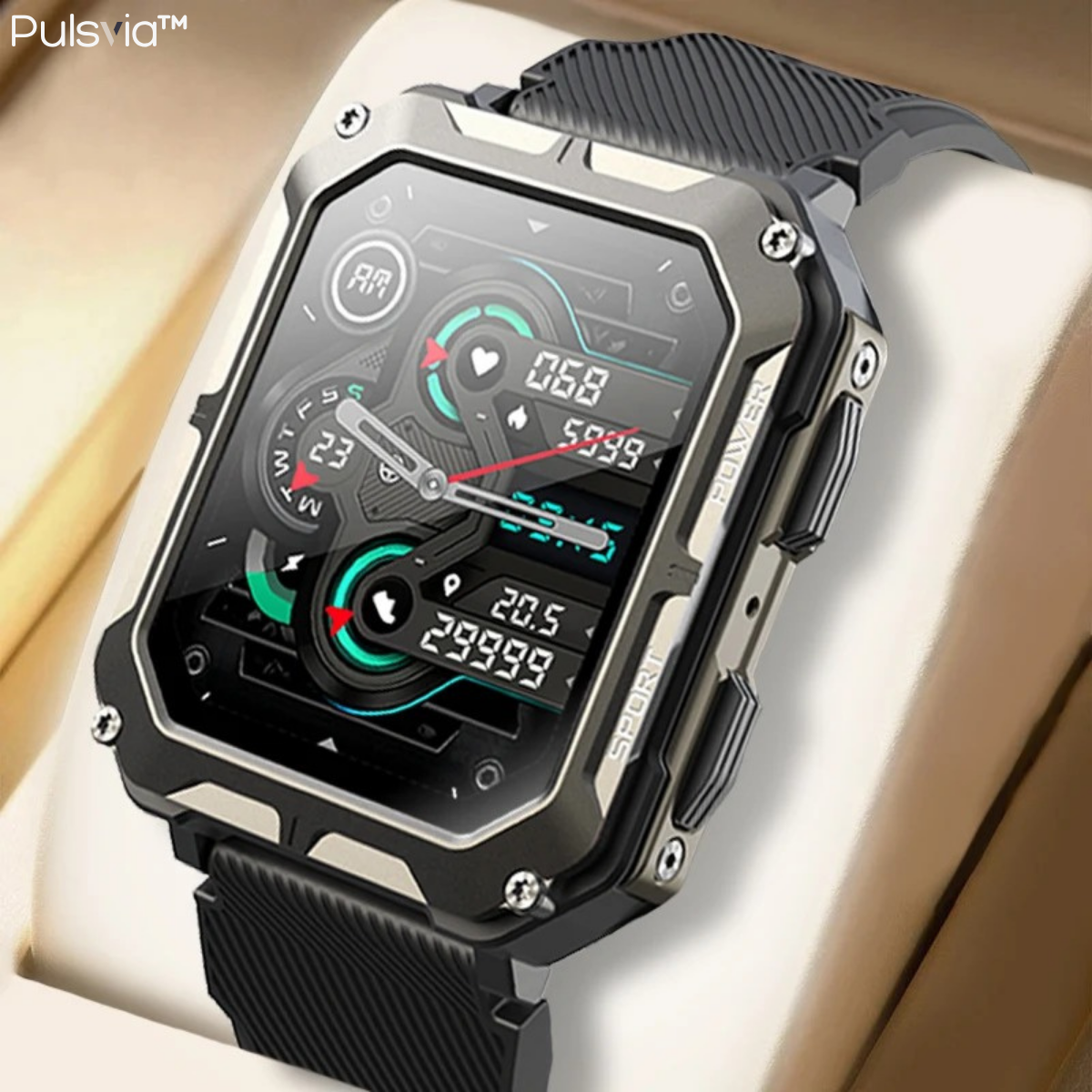 Pulsvia™ - Smartwatch Chronox