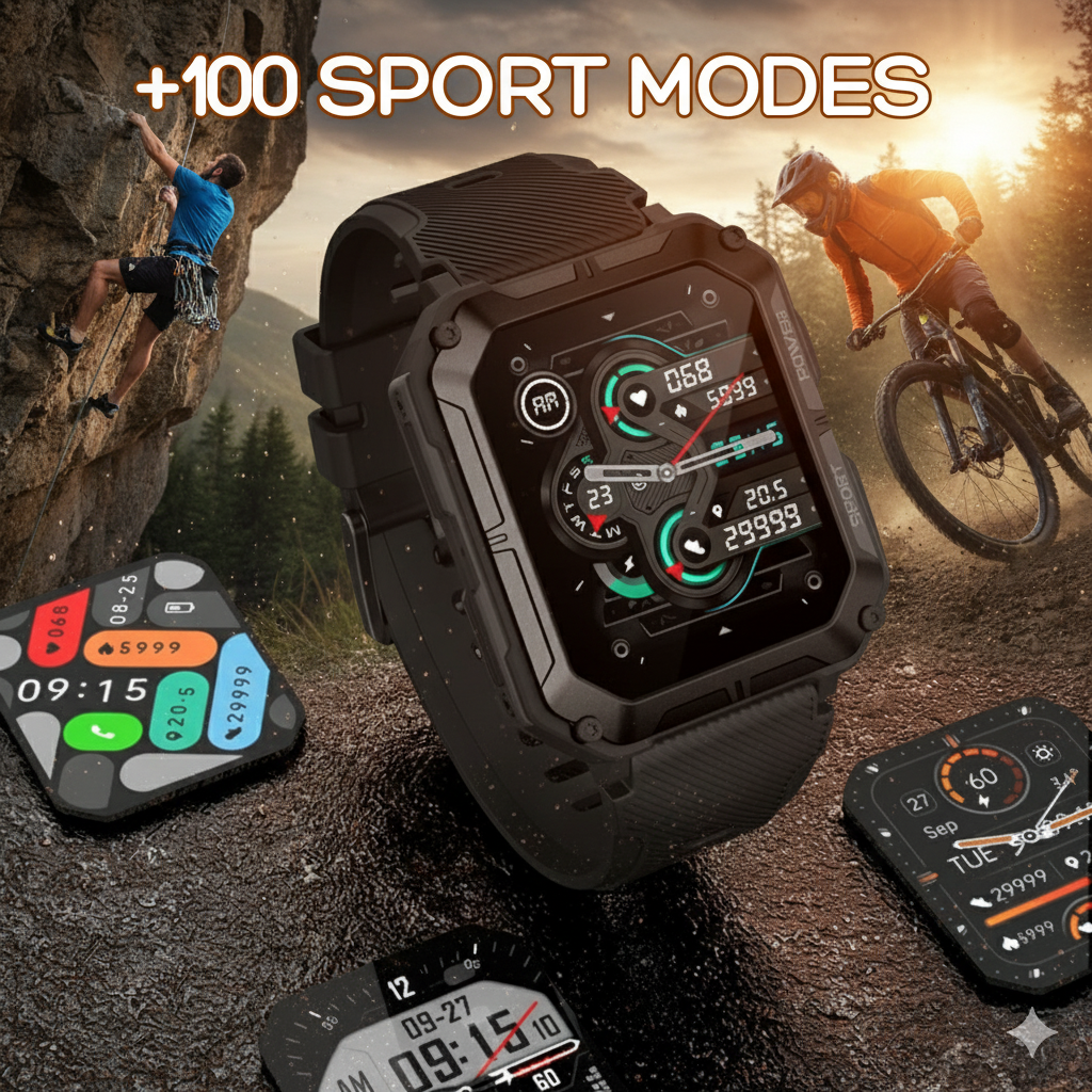 Pulsvia™ - Smartwatch Chronox