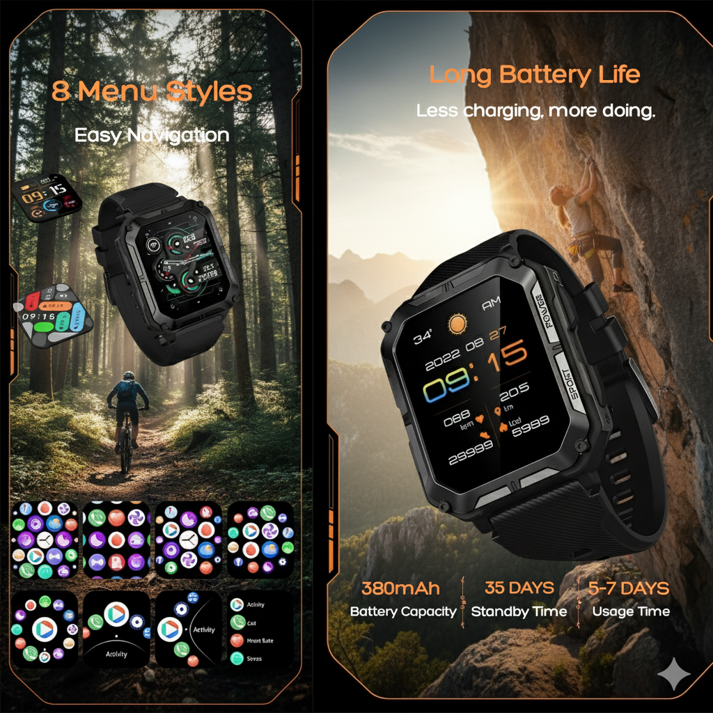 Pulsvia™ - Smartwatch Chronox