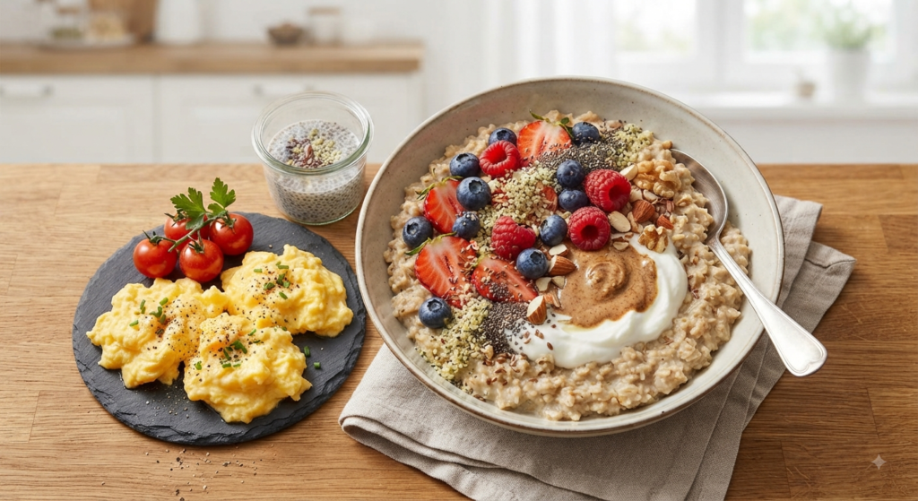 High-Protein Breakfast Without Powder