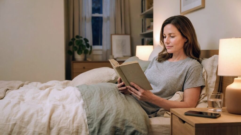 How to sleep better at night naturally with a calm bedtime routine