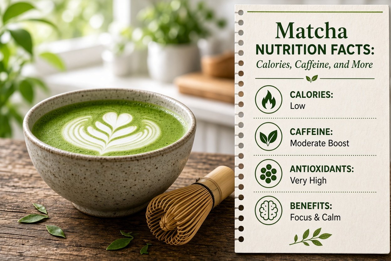 matcha nutrition facts